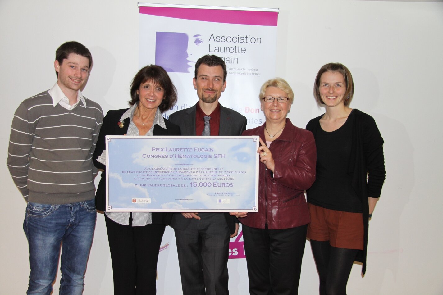 Remise Prix Laurette Fugain - Fondation Le Roch Mousquetaires - 2012 2 - Copie